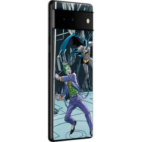 DC Comics The Joker vs Batman Art Google Pixel 6 Pro Skin